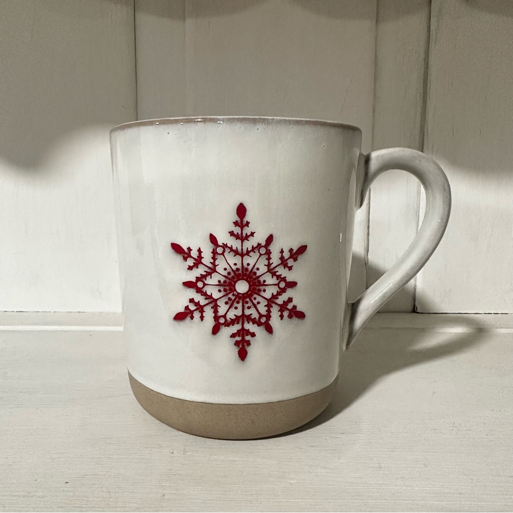 Hearth and Hand with Magnolia Christmas Stoneware Mug Snowflake Target Line
